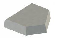 J20 Type Tungsten Carbide Shield Cutter Cemented Carbide Tips Sandblasting